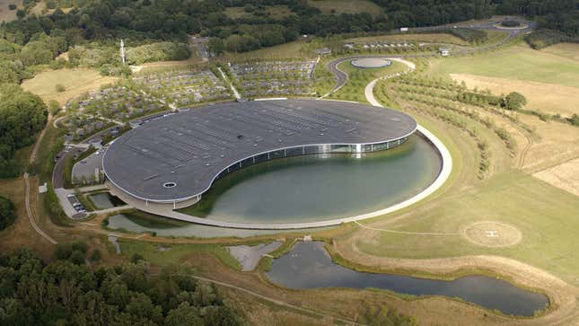 Image for article titled McLaren Wants To Sell Its Iconic £200 Million Bond Villain Headquarters Amid Restructuring