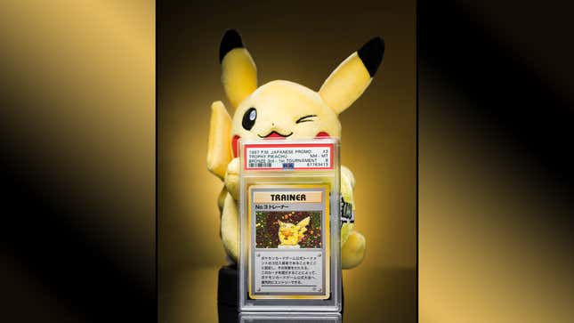 Less than 100 of these super-rare Pikachu Pokémon cards were ever printed.