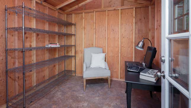 Image for article titled 12 Ways to Transform Your Backyard Shed Into Something More Useful