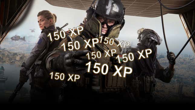 A soldier gives out a ton of XP.