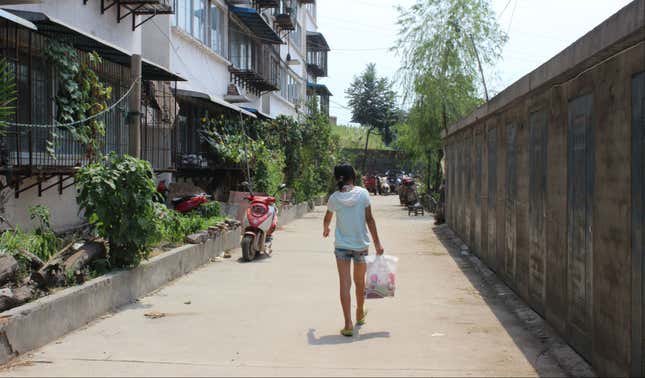 Gangkou Village, one of hundreds that house relocated villagers around Danjiangkou.