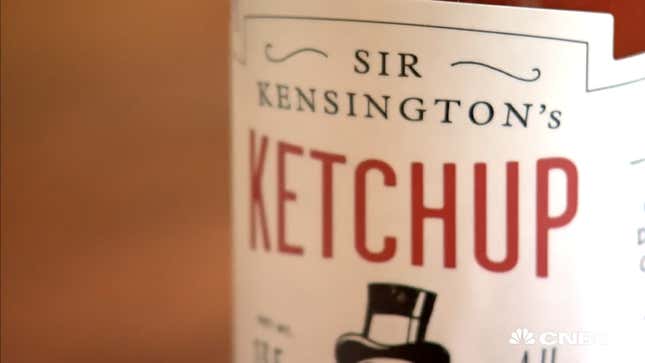 kensington's ketchup bottle