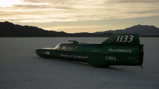 Watch a race team's quest for 300 MPH in a one liter streamliner
