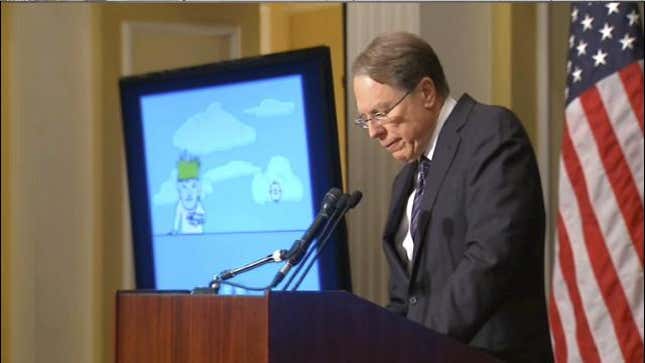 The NRA's Absolutely Unhinged Response to Newtown Condemns Video Games as a 'Shadow Industry' that 'Sows Violence Against Its Own People'