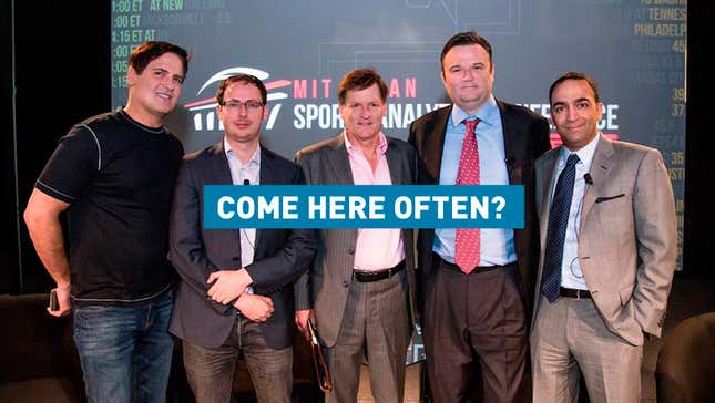 Image for article titled “Are You A Nerd?” And Other Questions We Asked Our Fellow Nerds At The Sloan Sports Analytics Conference