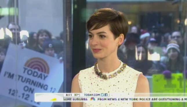 Anne Hathaway Finds the Brouhaha About Her Crotch Shot 'Sad'