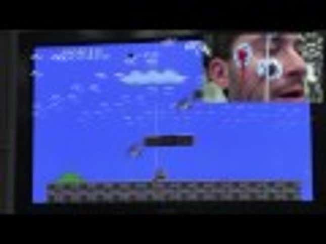 Modded Nintendo Lets You Play Mario With Your Eyes, Poorly