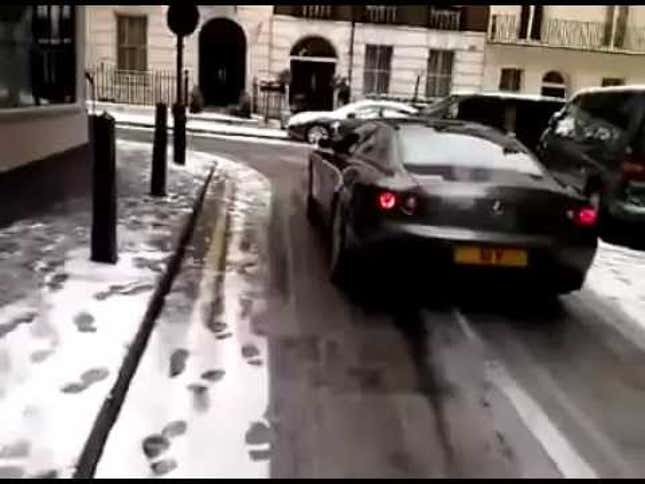 How A Random Pedestrian Got His Hands On A London Ferrari
