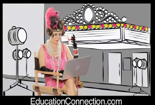 Brenda Walsh Awkwardly Shills For Online Education