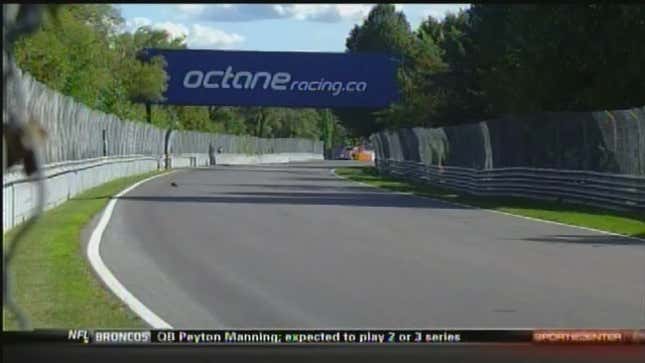 Somebody Threw A Shoe At Danica Patrick's Car And Knocked Her Out Of A Race She Was Leading