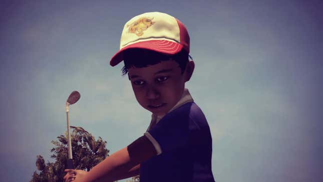 This Lil’ Cablinasian Will Grow Up to Make Huge Stacks of Cash If You Play <em>Tiger Woods PGA Tour 13</em> Right