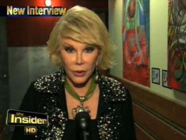 Joan Rivers Offers To Pay For Lindsay Lohan's Rehab