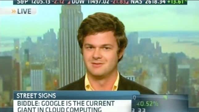 Watch Gizmodo's Sam Biddle On CNBC's Street Signs