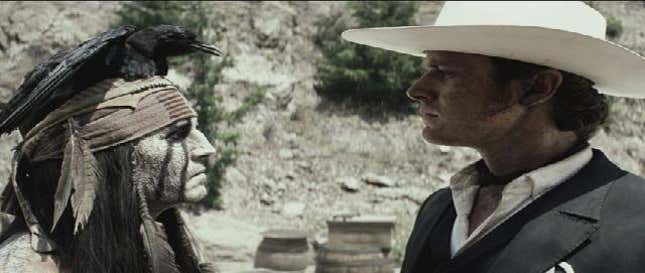 First Trailer for Gore Verbinski's <em>Lone Ranger</em>: The Lone Ranger is a zombie?