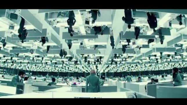 M.C. Escher does Romeo and Juliet in the zany first trailer for <em>Upside Down</em>