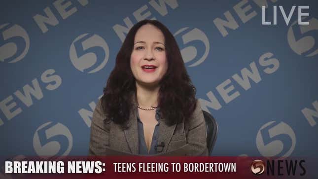 Why are so many teens fleeing to Bordertown?