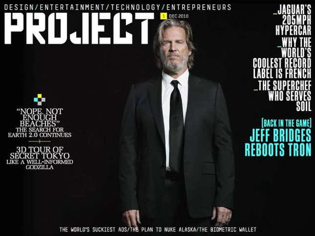 Richard Branson's iPad-Only Mag May Launch Tomorrow With <i>Tron</i> Cover Goodness