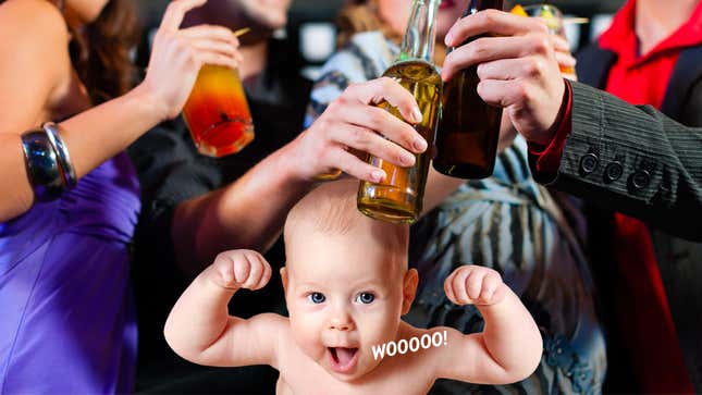 Image for article titled How Do I Tell a Friend to Stop Bringing Her Cockblocking Baby to Bars?