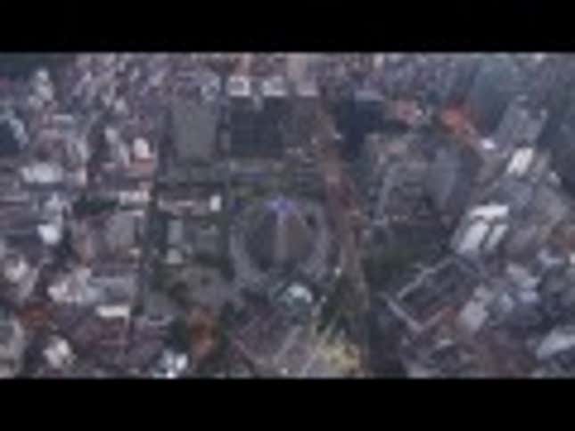 Watch These Real-Life Supermen Wingsuit Dive Into Their Metropolis