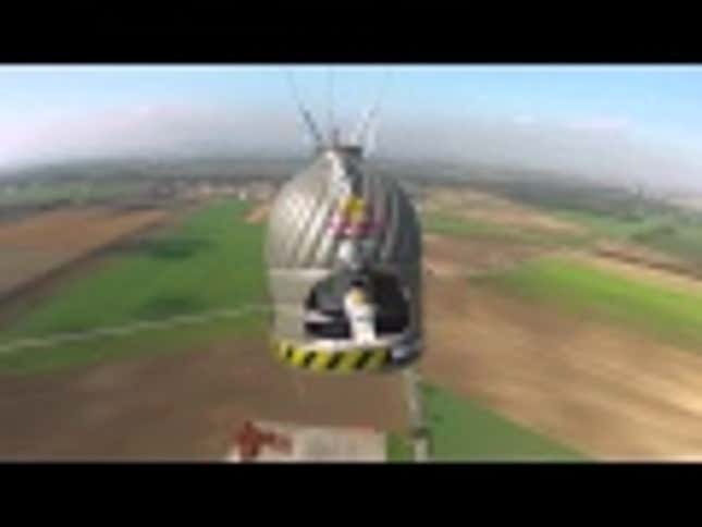 Baumgartner's space jump has already been recreated in Lego