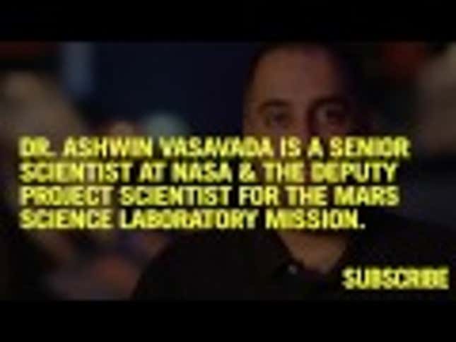Three Life-On-Mars scenarios, as described by NASA Curiosity Scientist Ashwin Vasavada