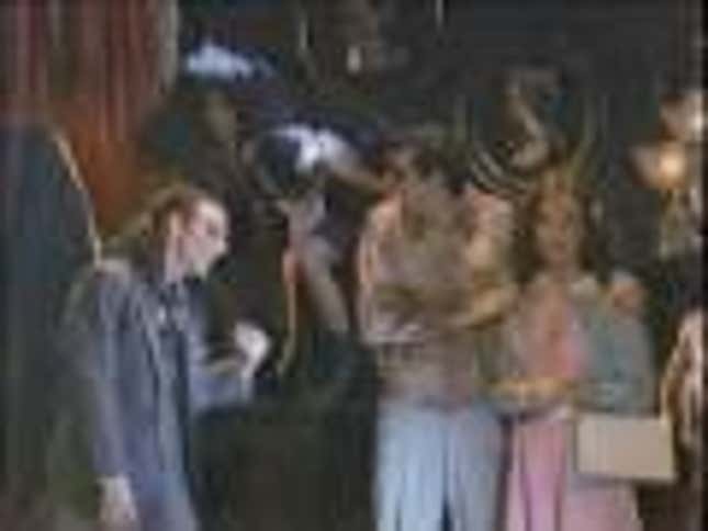1980 <em>Rocky Horror</em> spoof cast Ronald Reagan as Dr. Frank-N-Furter