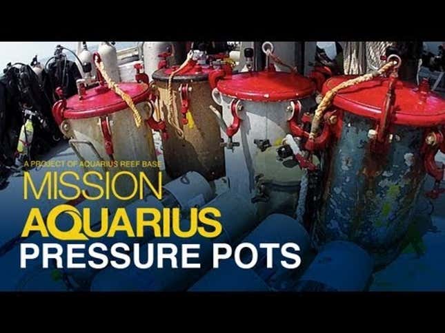 How You Get Dry Supplies to an Underwater Base—Without a Submarine
