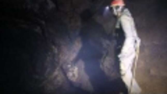 Watch These Crazy People Jumping Into the Darkest Pit of Hell