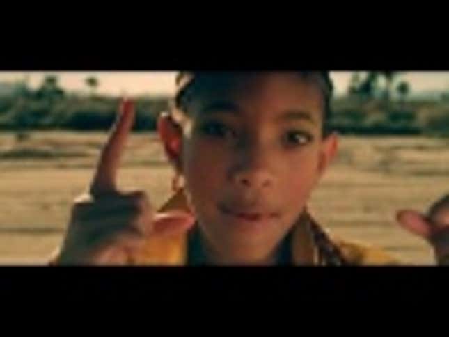 Inception + The Road = a truly awful Willow Smith video