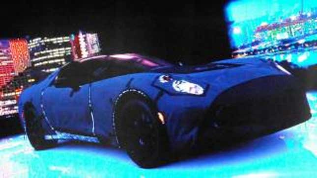 A Camo'd 2014 Chevy Corvette Spied Testing In <i>Gran Turismo 5</i>