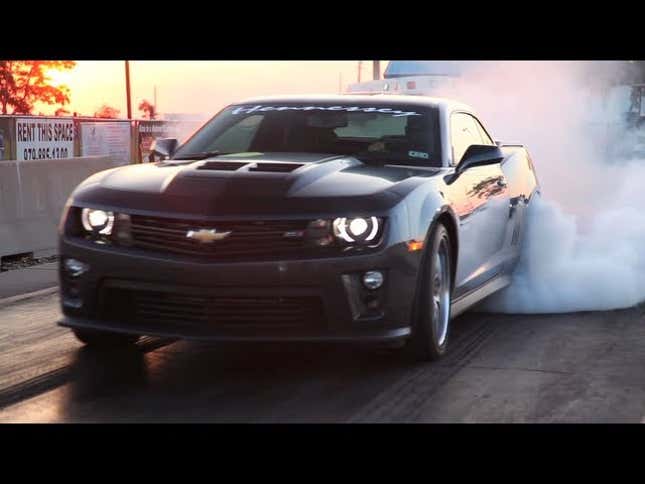 A Camaro ZL1 With The Horsepower Of A Lamborghini Aventador
