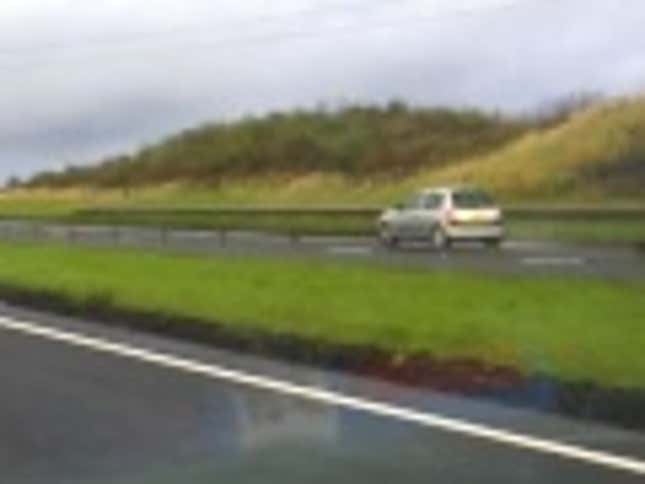 Watch An Insane Driver Speed The Wrong Way Down A Scottish Highway