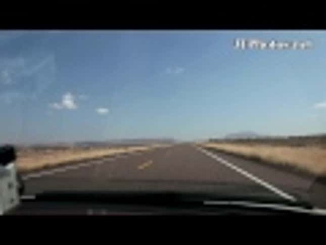 Watch a Lamborghini driver hit 206 mph on a public road