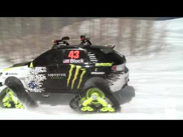 You Won't Need Chairlifts with the Fastest Snow Car In the World