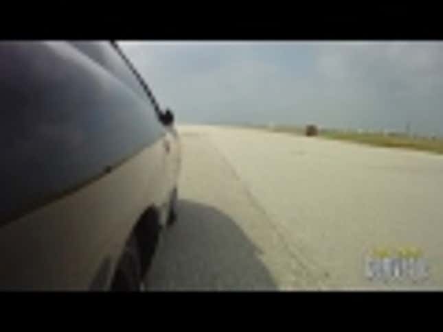 Watch a record setting Camaro slide sideways at 240 MPH