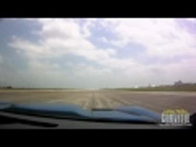 What 231 mph in a Corvette feels like