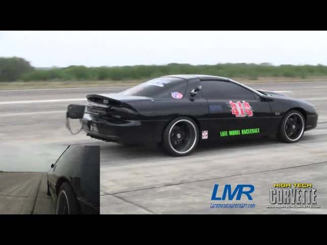 Watch an 1800 horsepower Camaro go 239 MPH