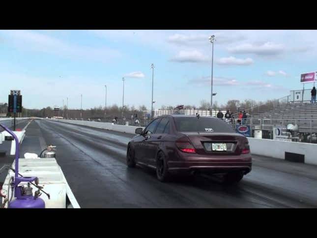 World's quickest Mercedes-Benz runs 10.41-second 1/4 mile