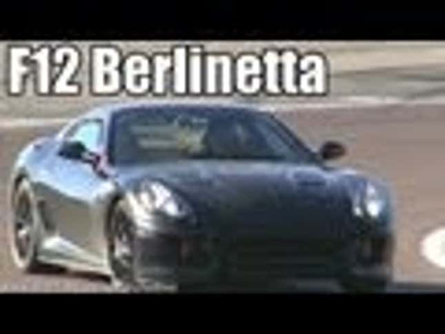 Ferrari 599 GTB Fiorano Testing New KERS System?