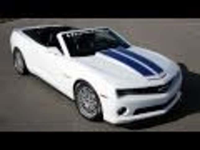 Hennessey Camaro Convertible is good for you, bad for your hairplugs