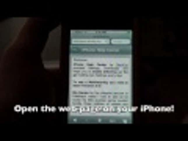 Enable Tethering On Your iPhone 3G and 3GS With Only Safari (MMS, VV Fix)