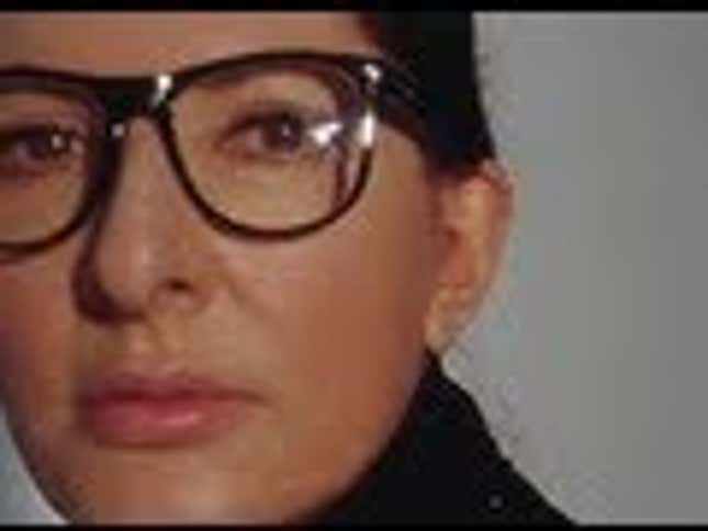 Here Is A Video Of Marina Abramović Posing For <i>i-D</i>