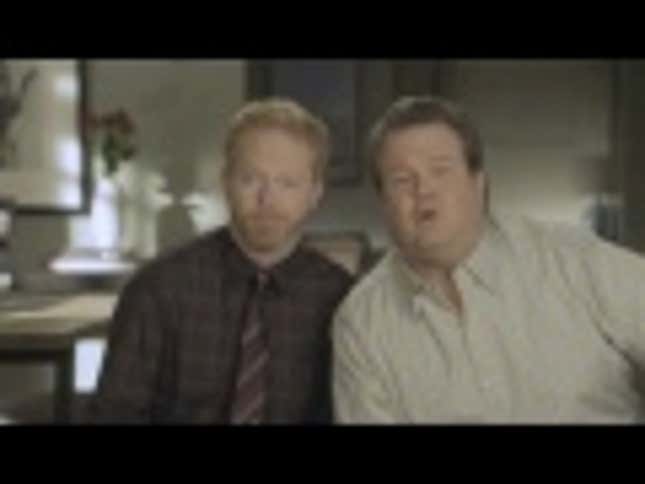 A Brief Message From The Cutest Gay Couple On Television