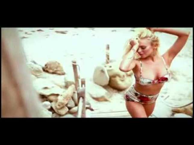 Lindsay Lohan Poses Topless With SCRAM-Covering Boots