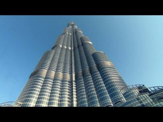 Burj Kahlifa on Street View: The World's Tallest Building, Inside Out