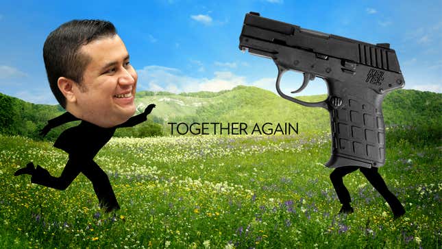 Image for article titled George Zimmerman To Have Touching Reunion With His Gun