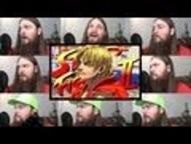 An Outstanding All-Vocal Cover Of Ken's Theme From <em>Street Fighter II</em>