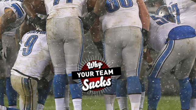 Image for article titled Why Your Team Sucks 2013: Detroit Lions