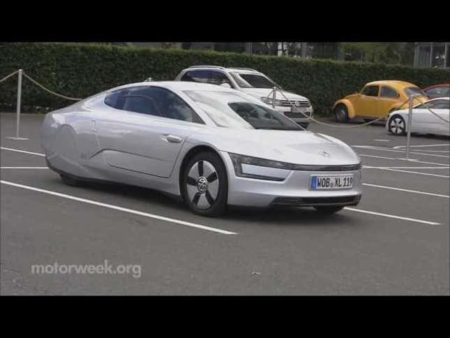 'The Volkswagen XL1 Is Indeed All About Fuel Economy'