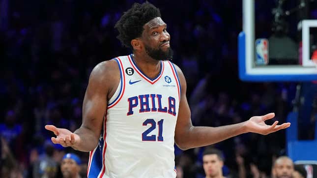 Joel Embiid and Philly stuck it to the Nuggets on Saturday.